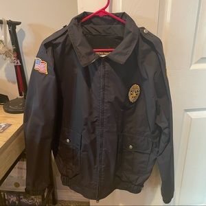 Vintage Firefighter Zip Up Jacket (Republic, Missouri) Size Medium